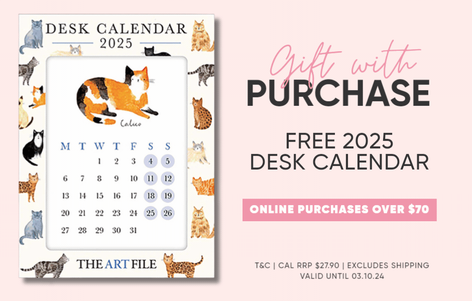 Gift With Purchase! Free 2025 Critters Desk Calendar
