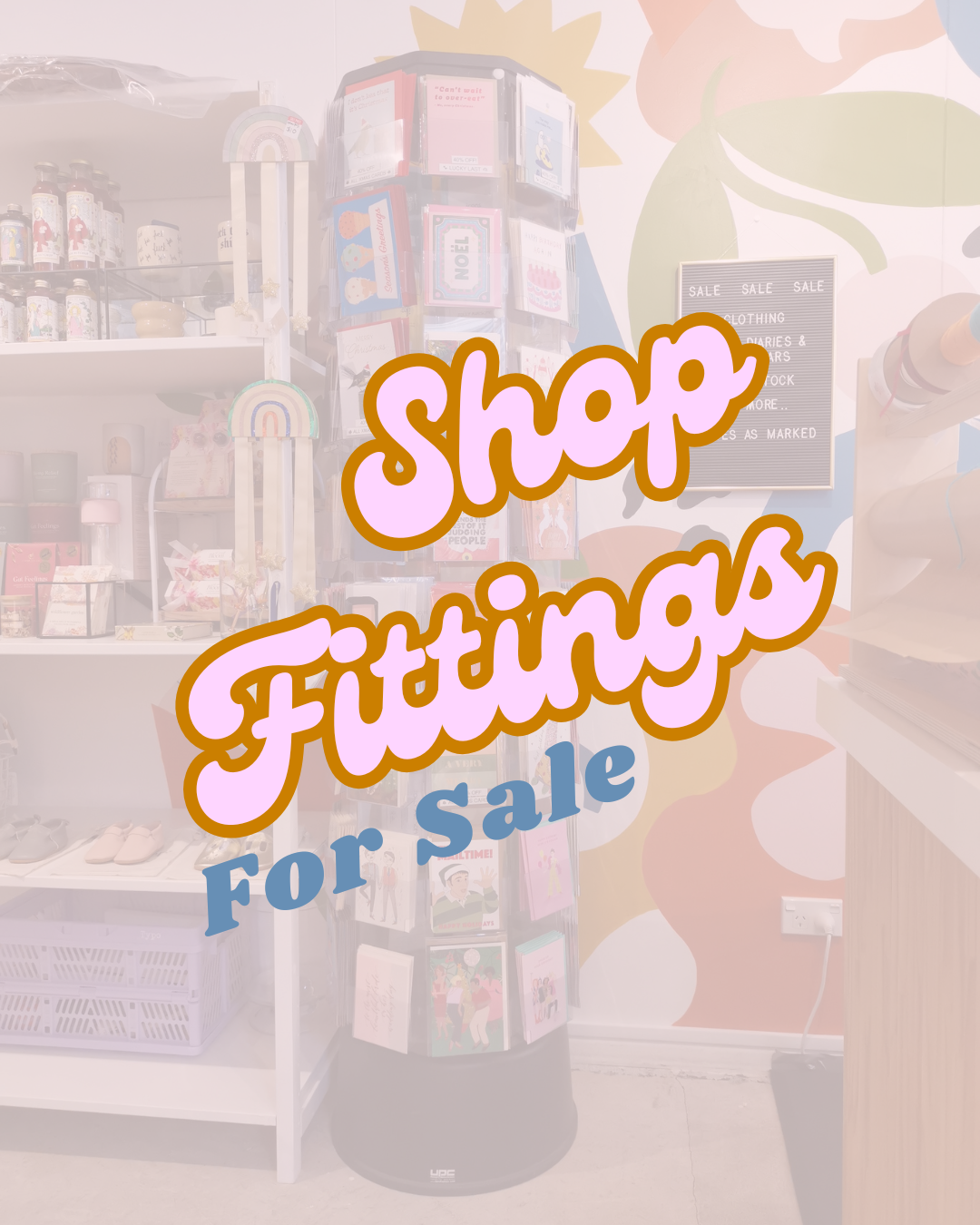 Shop Fittings for SALE