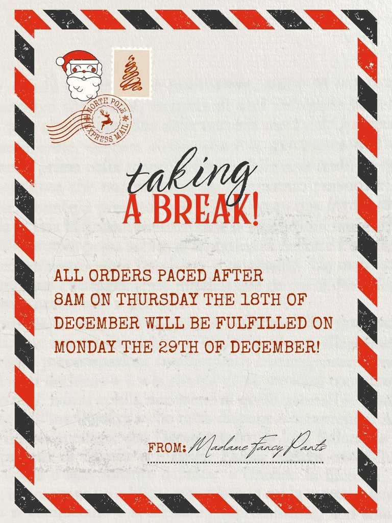 Last day for shipping! - 8am - 18/12/25