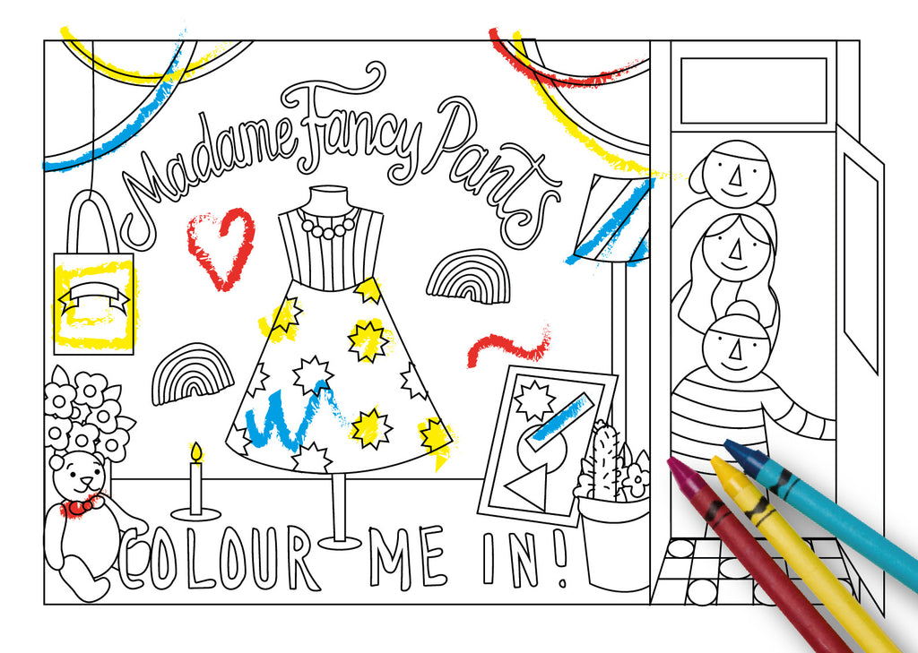 Colour in for a chance to win $50! 🖍