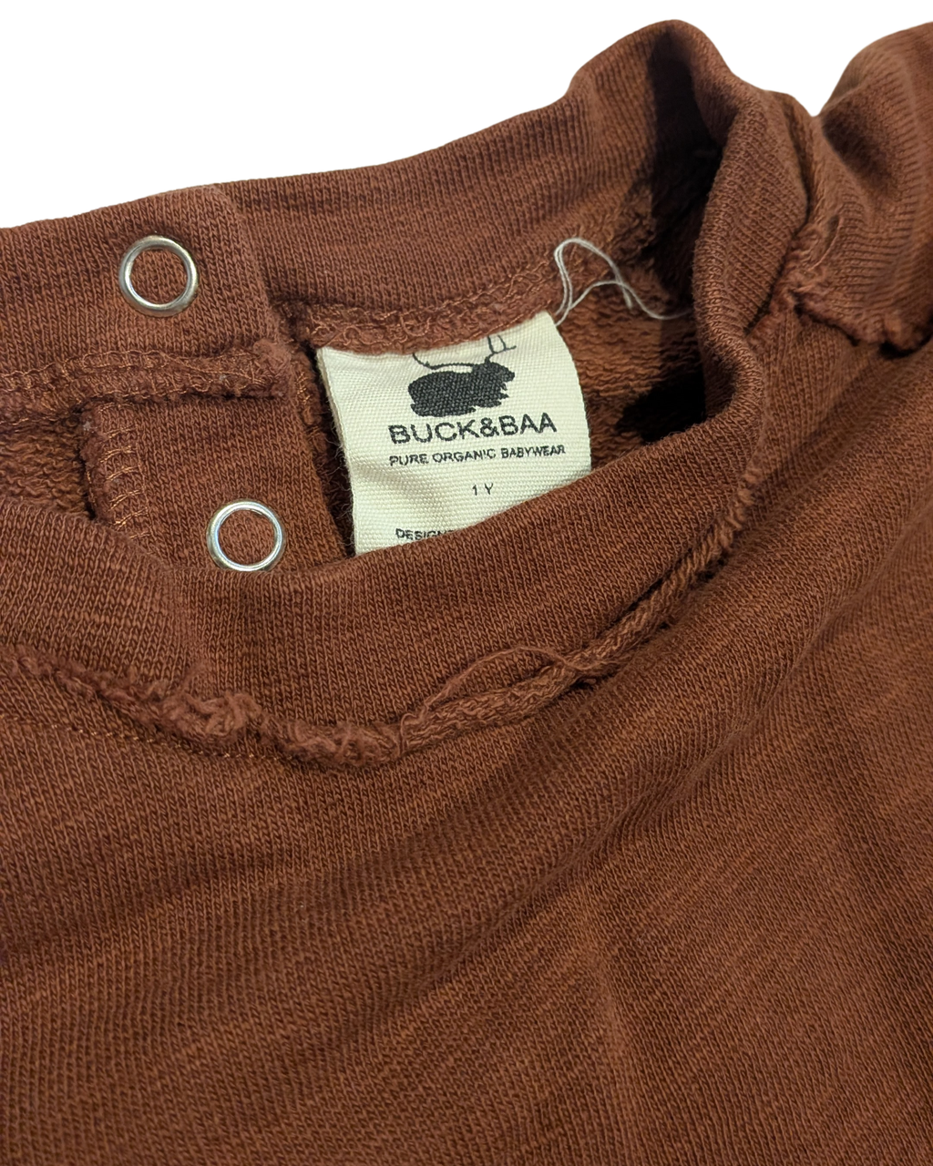 Pre-Loved Baby - Rust Sweater - Buck & Baa - 1y