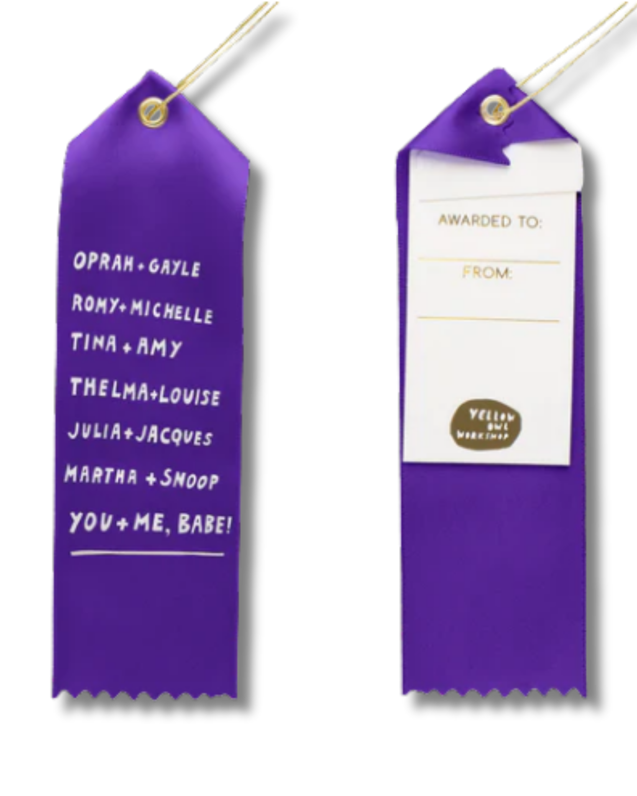 Award Ribbon / Bookmark w Note - Best Buds