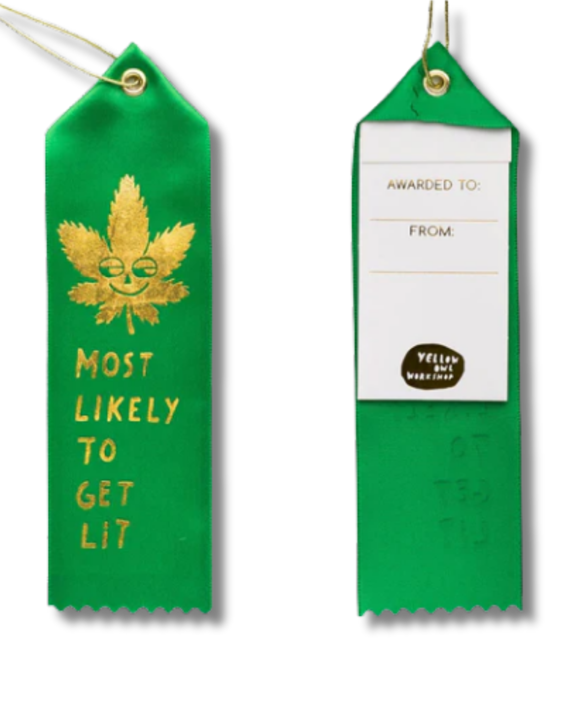 Award Ribbon / Bookmark w Note - Most Likely to Get Lit