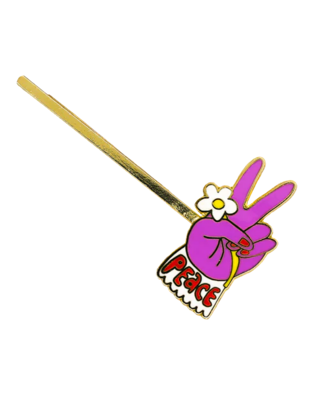 Cloisonné Hair Pin - Peace