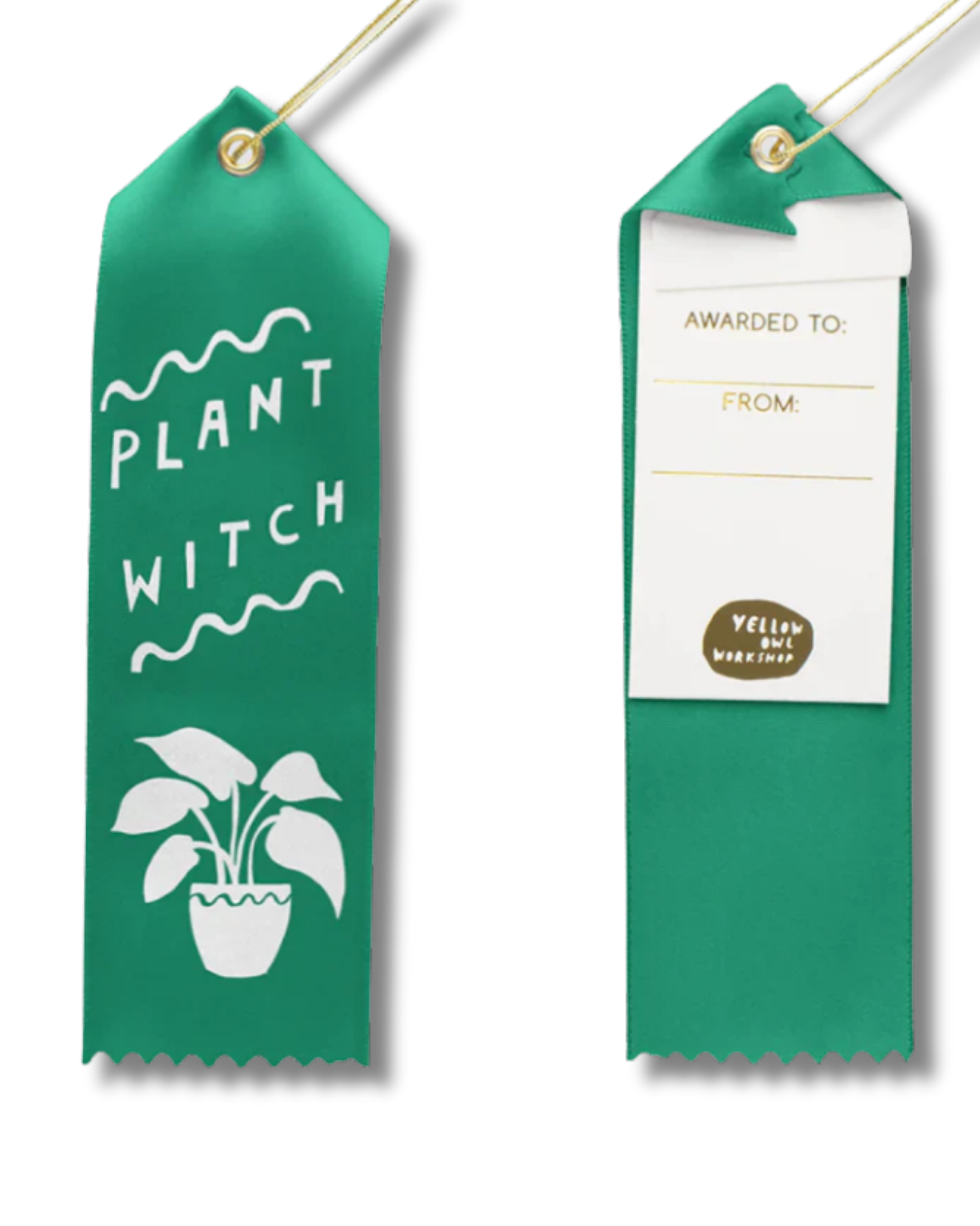 Award Ribbon / Bookmark w Note - Plant Witch