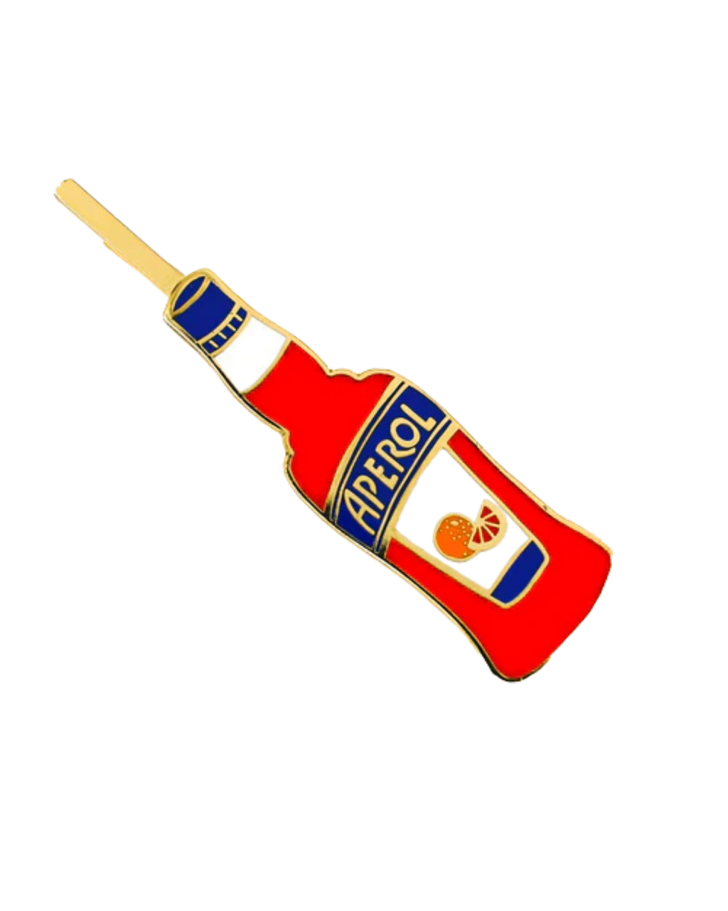 Cloisonné Hair Pin - Aperol