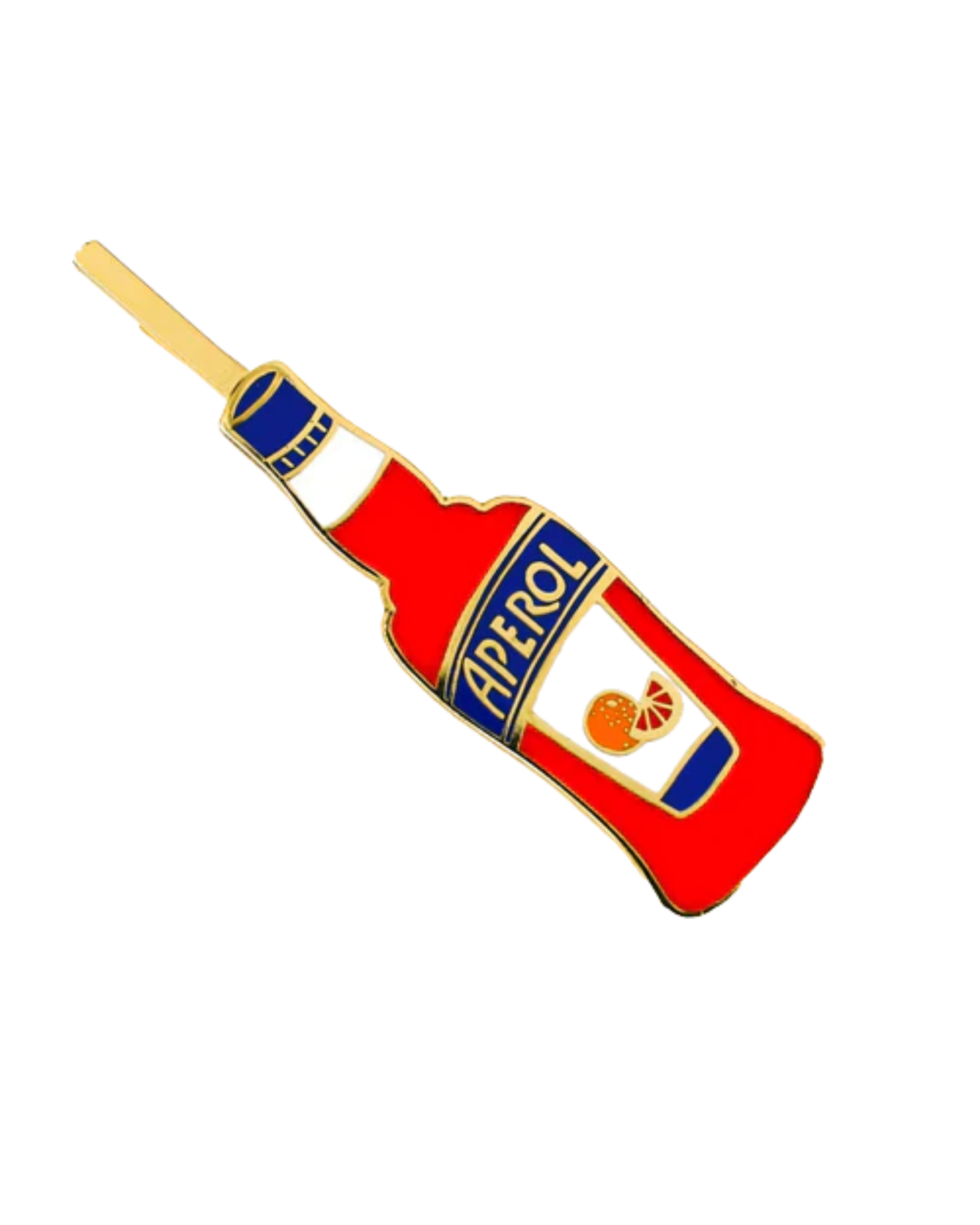 Cloisonné Hair Pin - Aperol