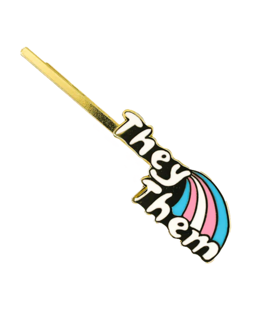 Cloisonné Hair Pin - They Them