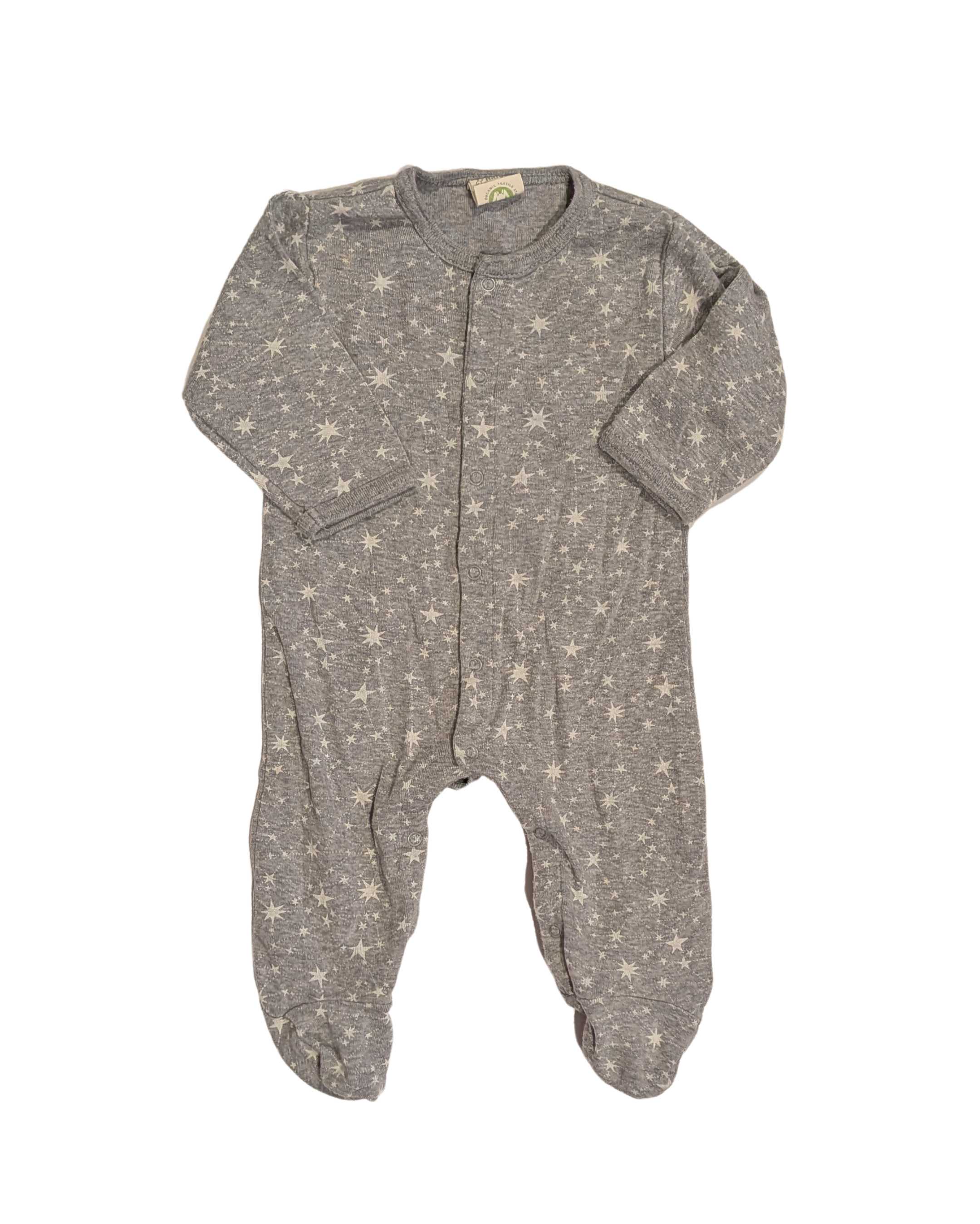 Pre-Loved Baby - Footed Onesie - Nature Baby - 0-3mths