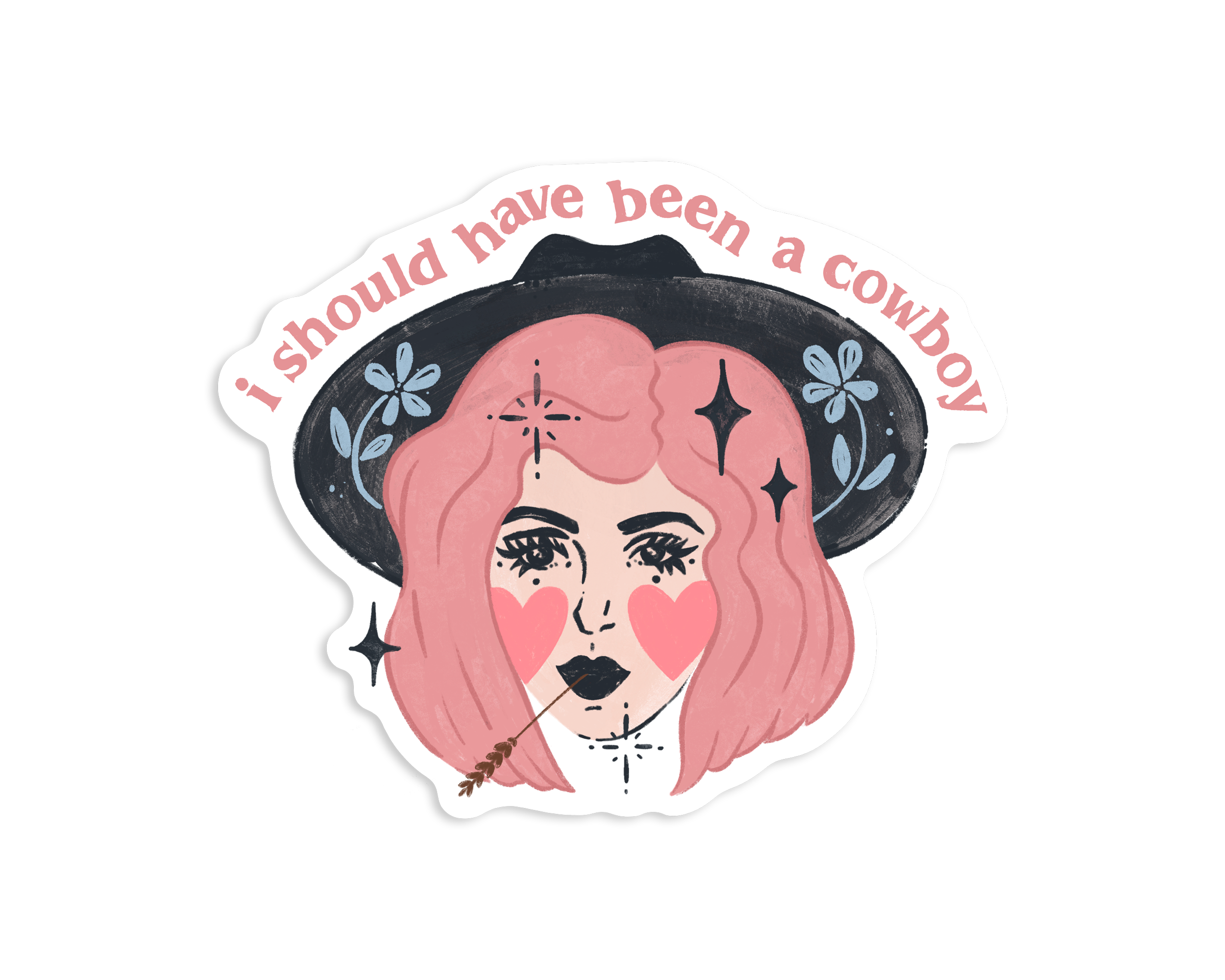 Vinyl Sticker - Cowgirl