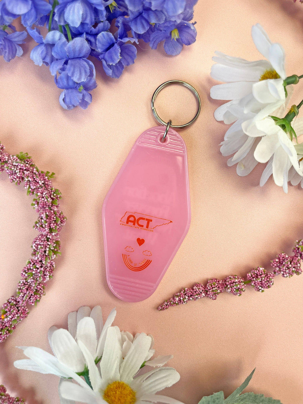 Vintage Motel Keyring - Abortion Forever