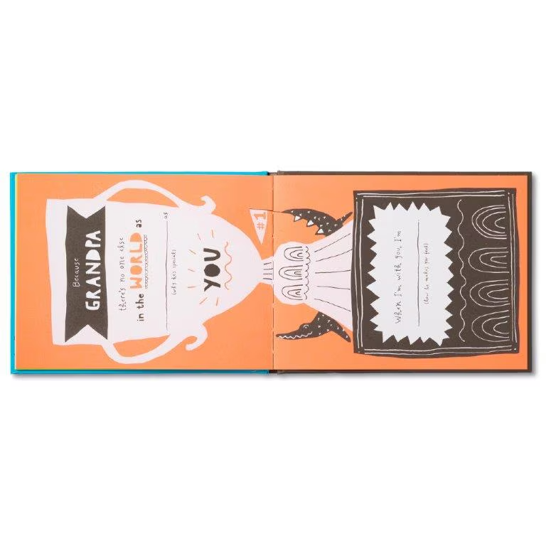 Kids Activity Book - Why You're So Amazing Grandpa