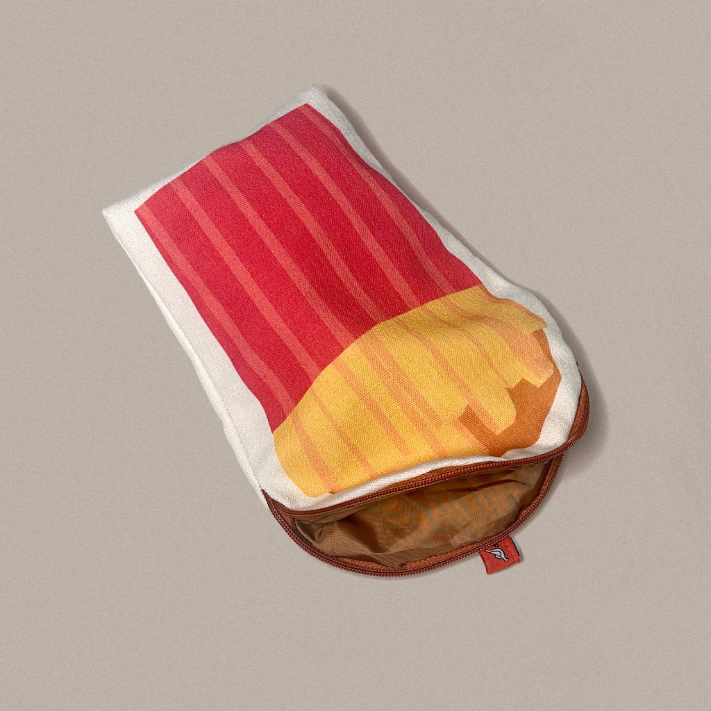 Canvas Pouch/Pencil Case - Fries