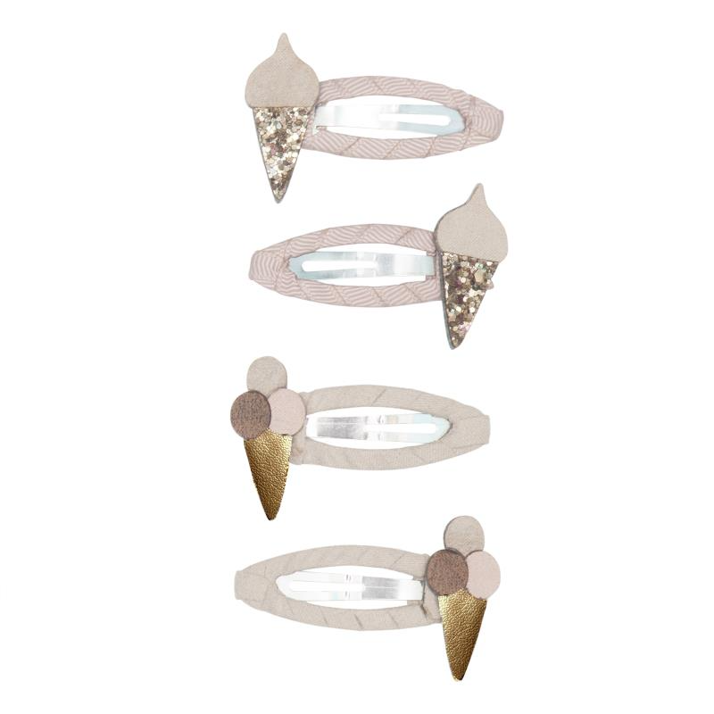Hair Clip Set - Ice Cream Seaside