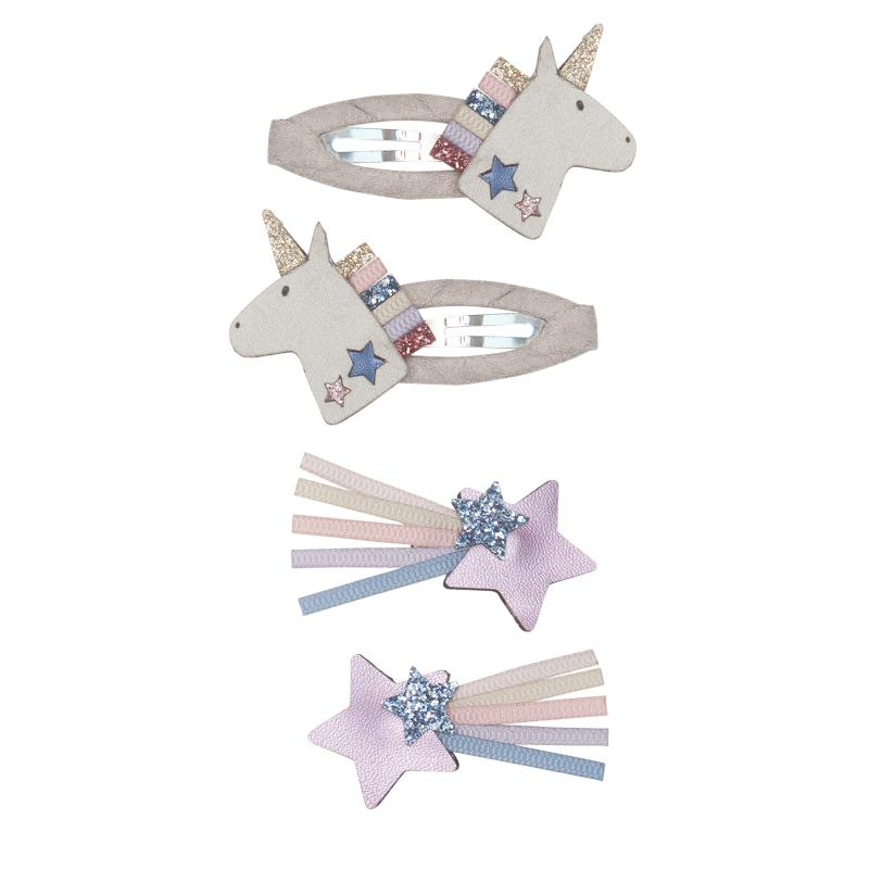 Hair Clip Set - Unicorns