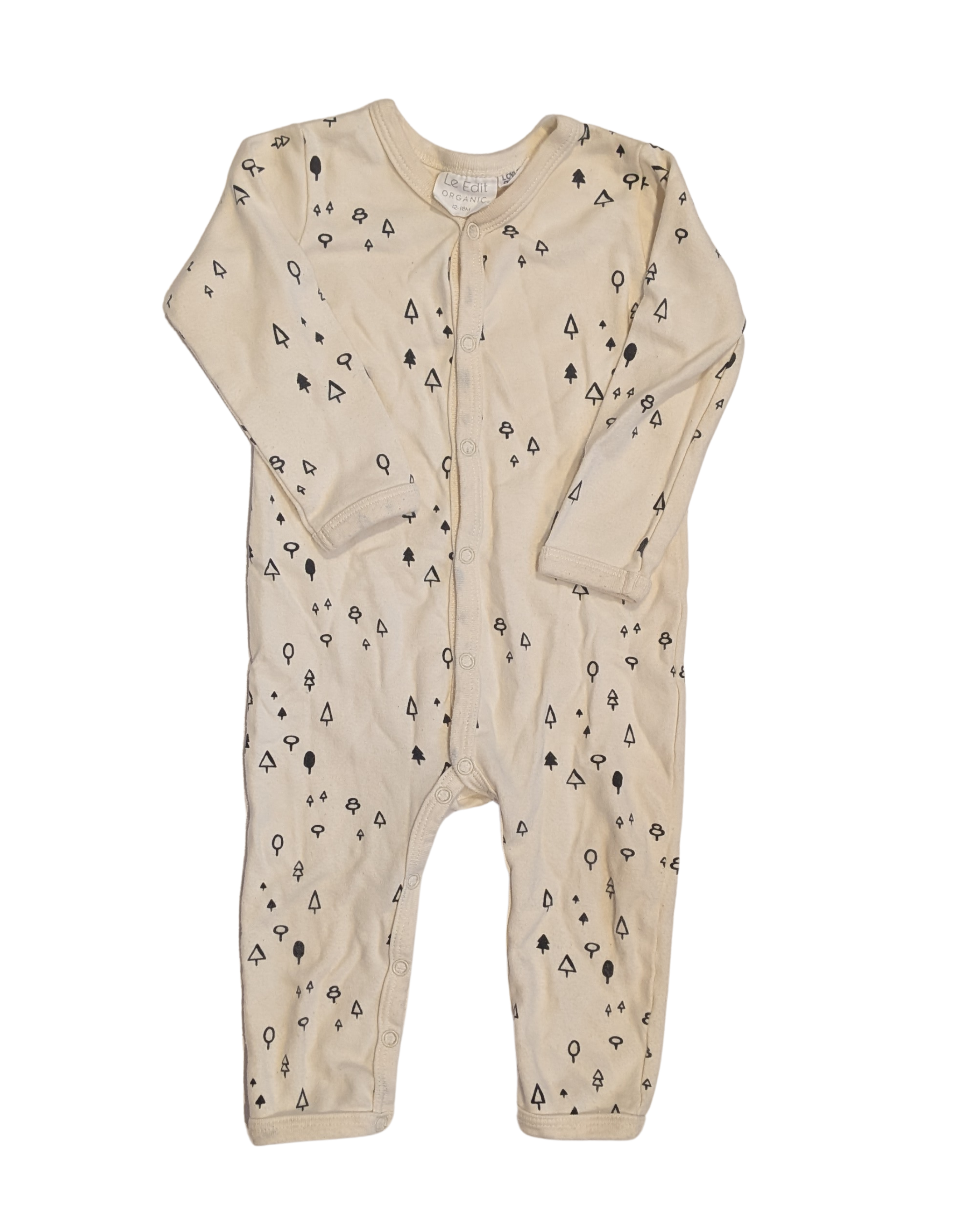 Pre-Loved Baby - LS Onesie Suit - Le Edit - 12-18mth