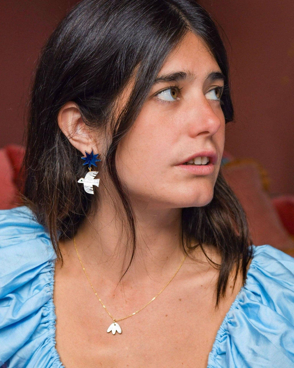 Assembled Story Drop Earrings