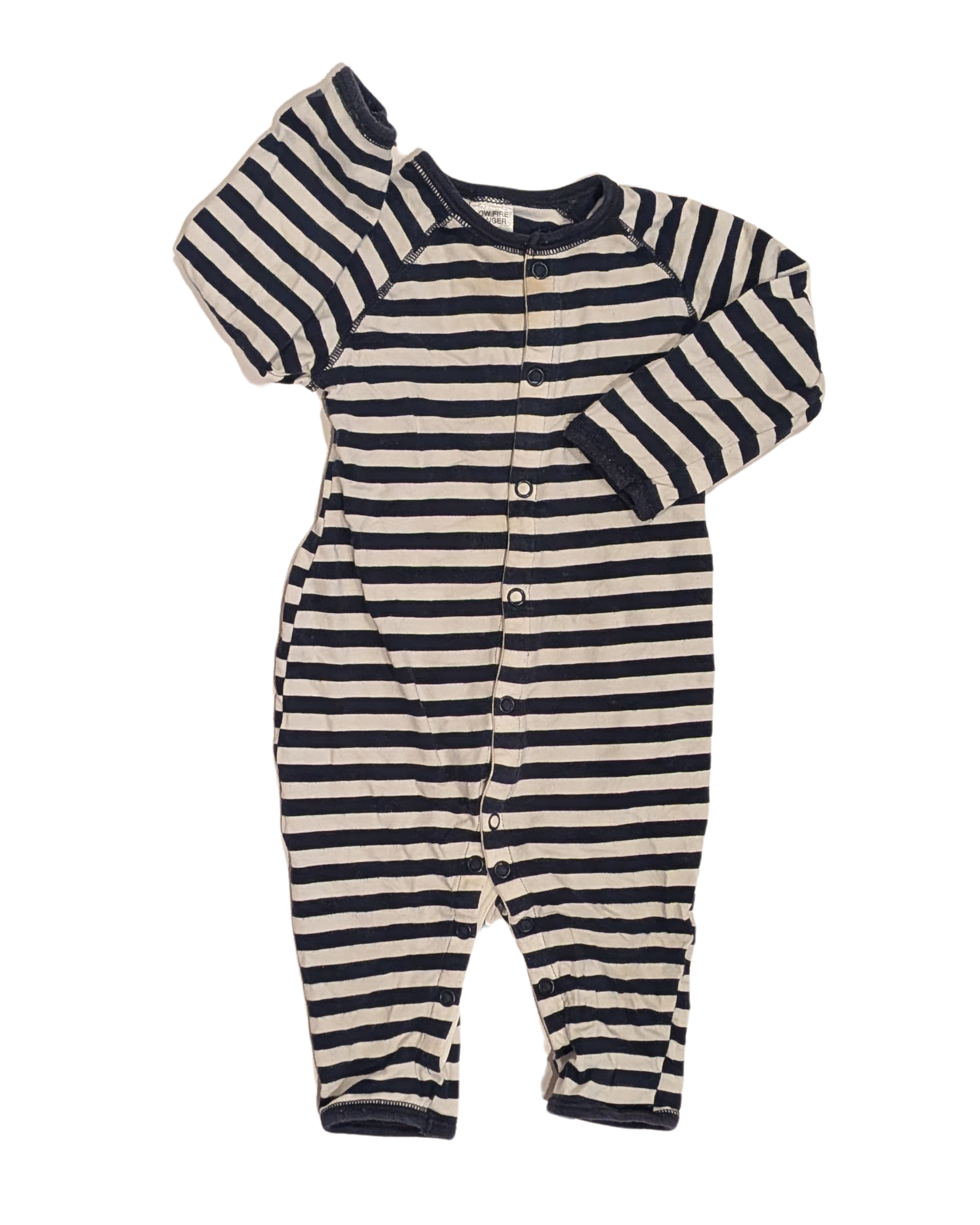 Pre-Loved Baby - LS Stripe Onesie Suit - Bonds - 6-9mths