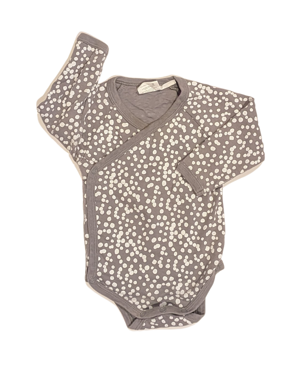 Pre-Loved Baby - LS Kimono Onesie - Le Edit - 6-12mths