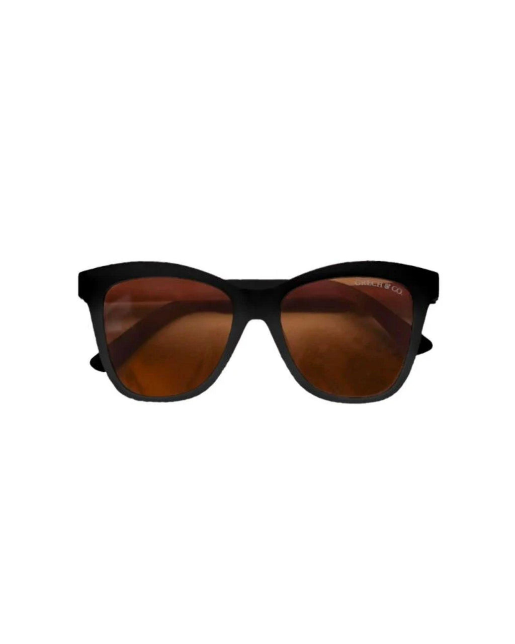 Polarized Unisex Adult Wayfarer Sunglasses - Black