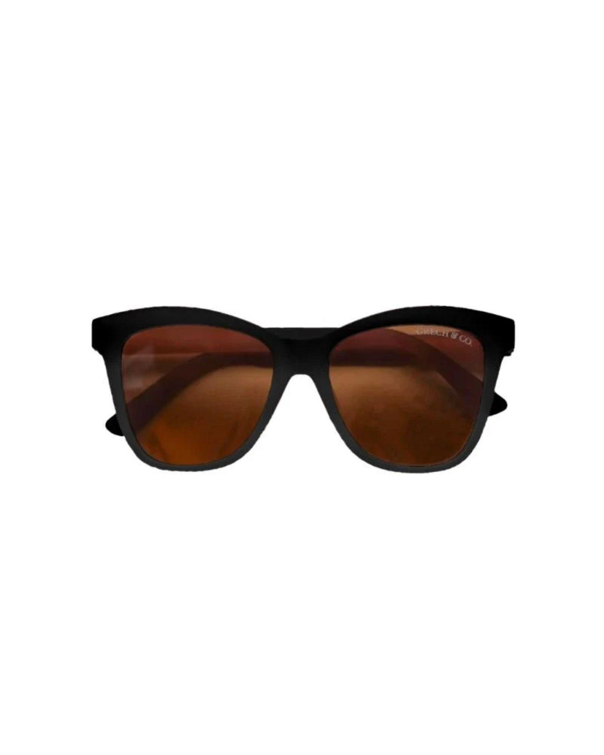 Polarized Unisex Adult Wayfarer Sunglasses - Black