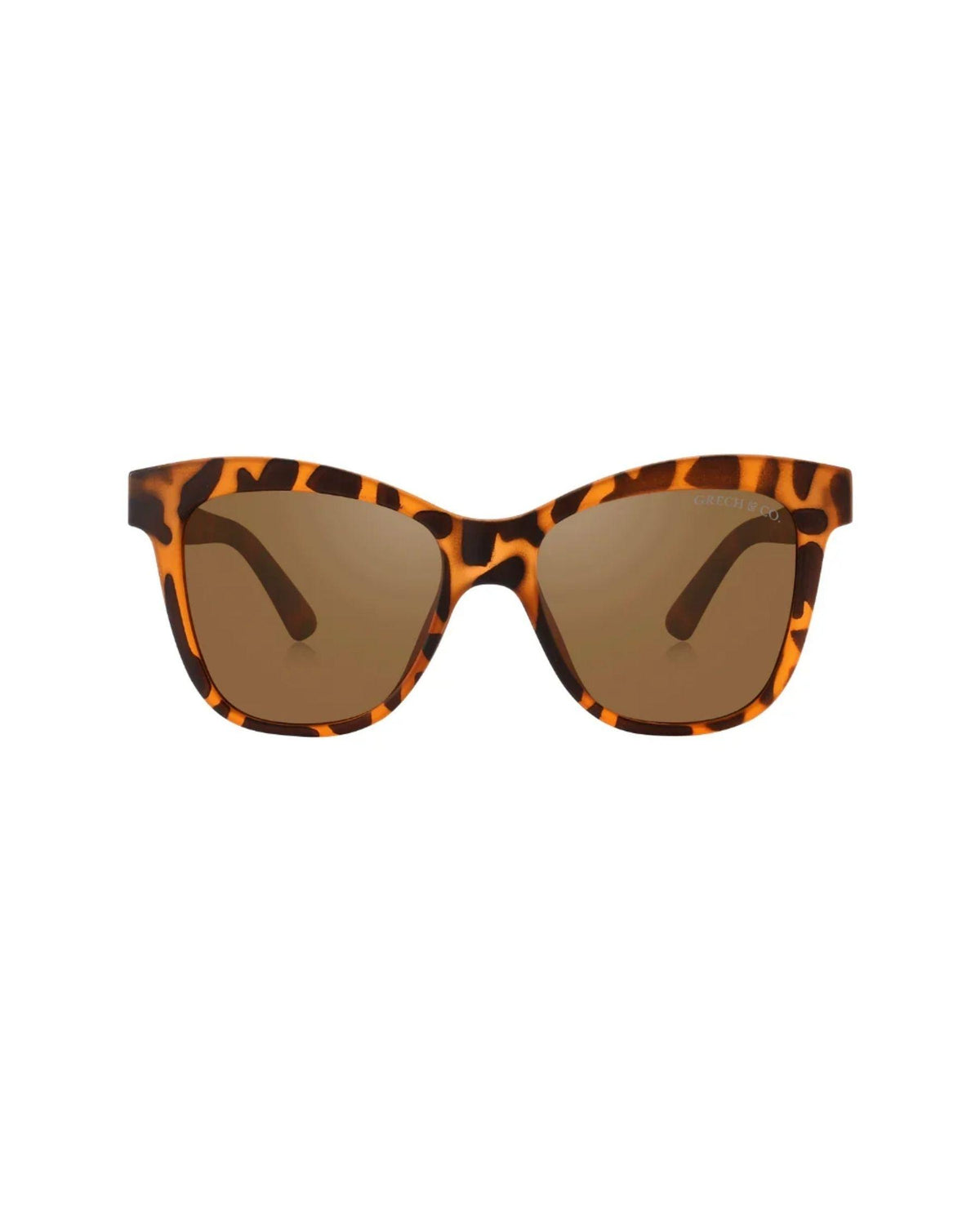 Polarized Unisex Wayfarer Sunglasses - Tort