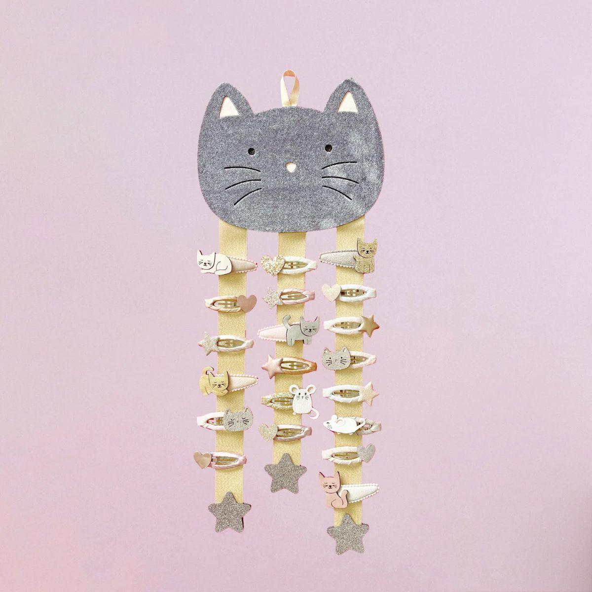 Wall Decoration / Hairclip Organiser - Kitty Cat