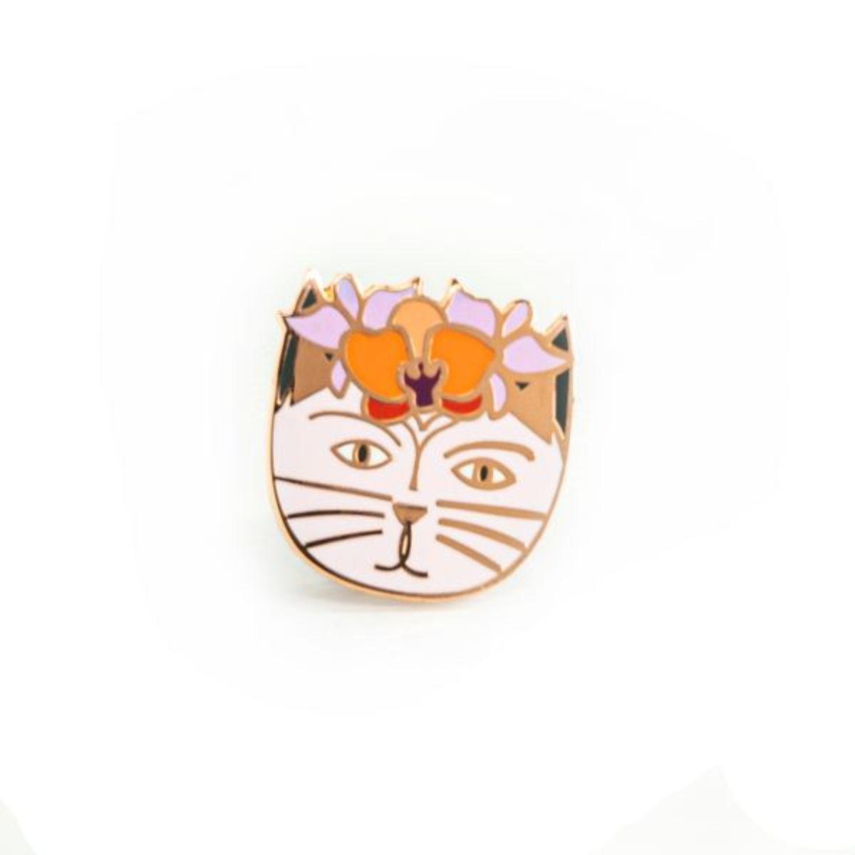 Enamel Pin - Georgia O'Kitty