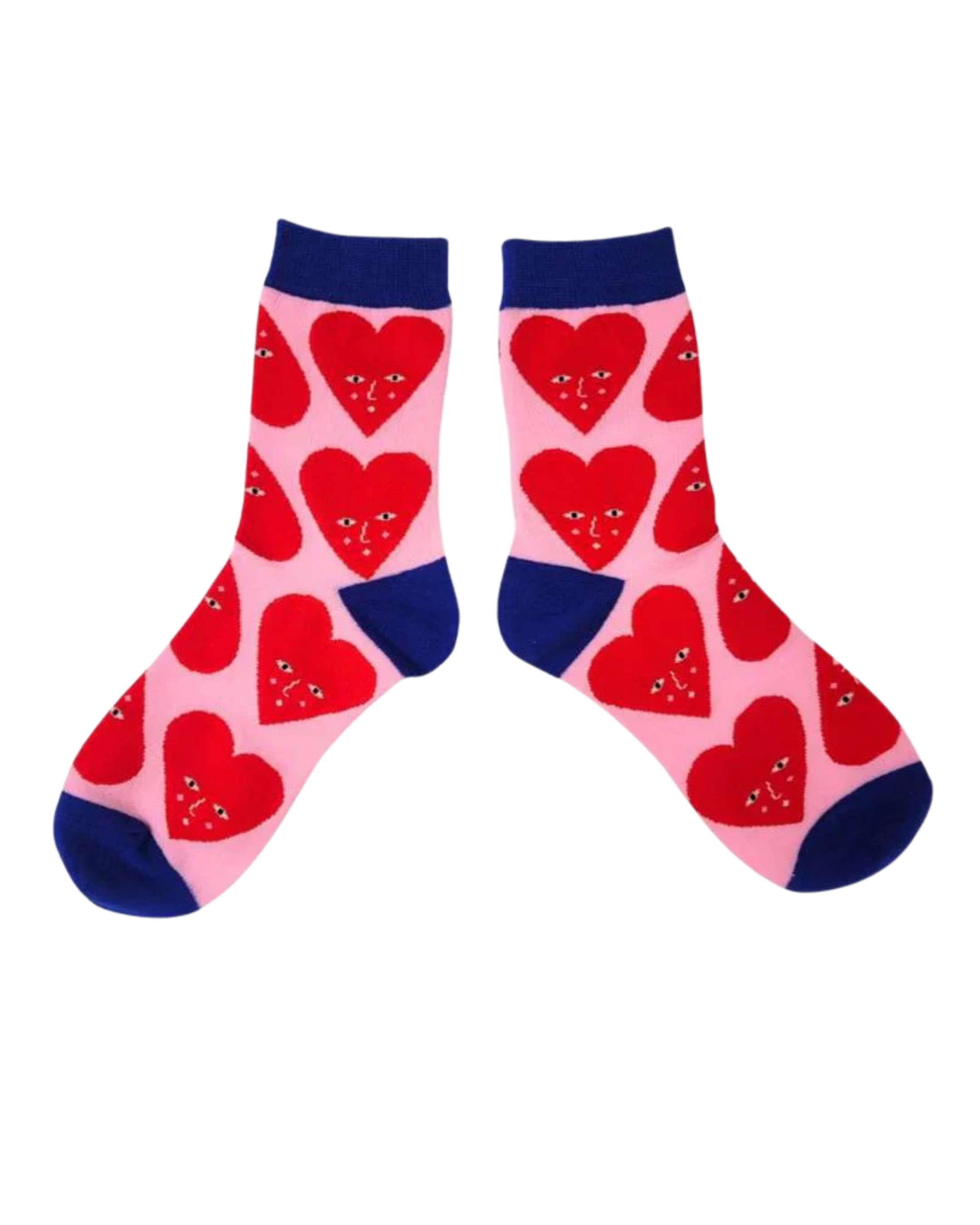 Cotton Socks - Heart Eyes