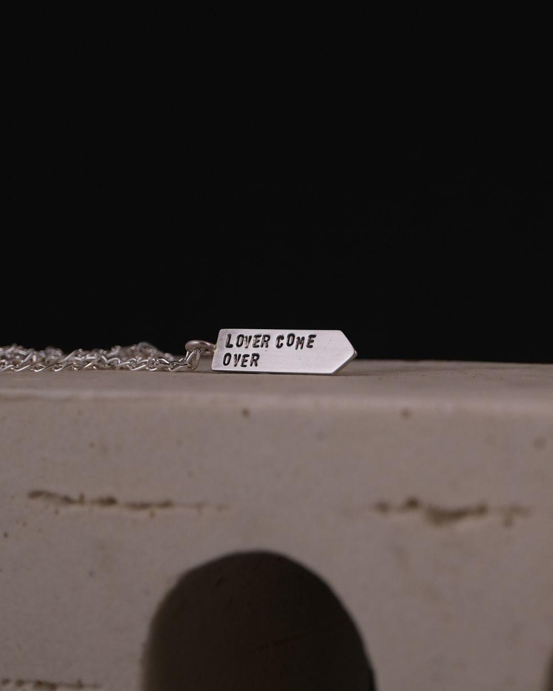 Silver Custom Pennant Necklace - Gonfalon [Made To Order]