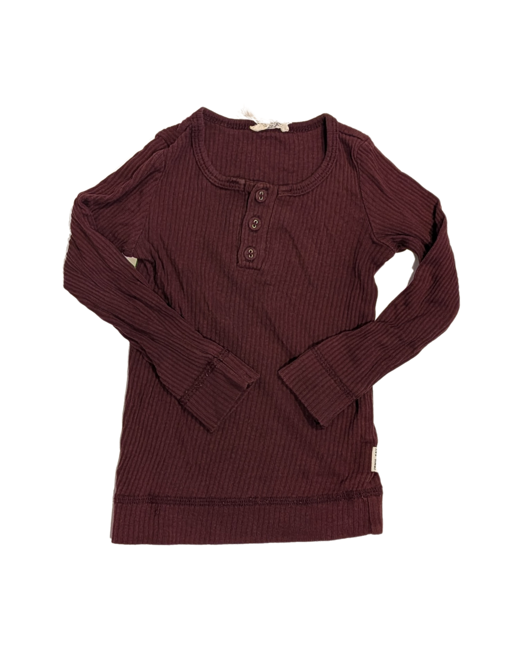 Pre-Loved Baby - LS Wine Top - Jamie Kay - 1y