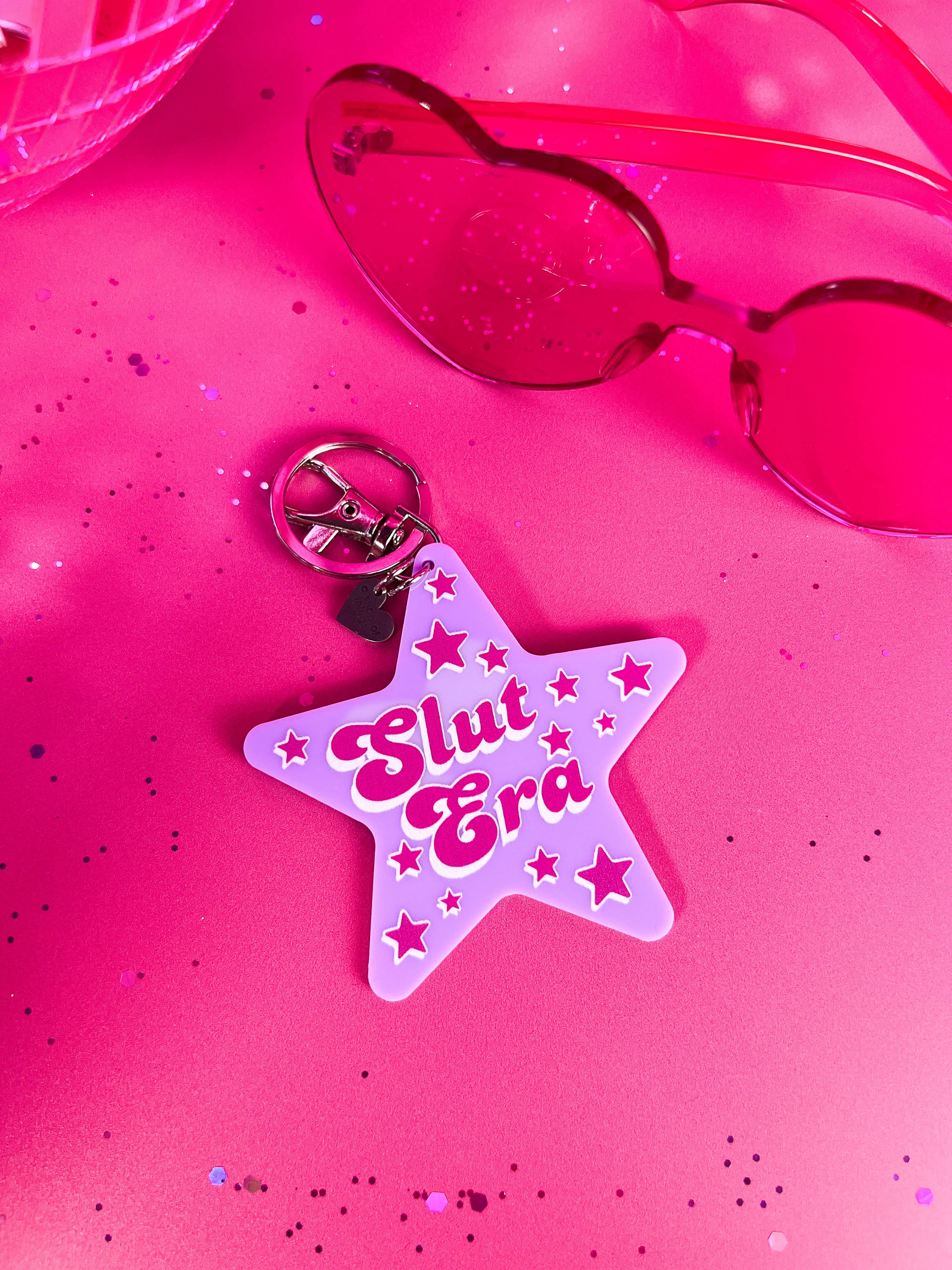Keyring / Bag Charm - Star Slut Era