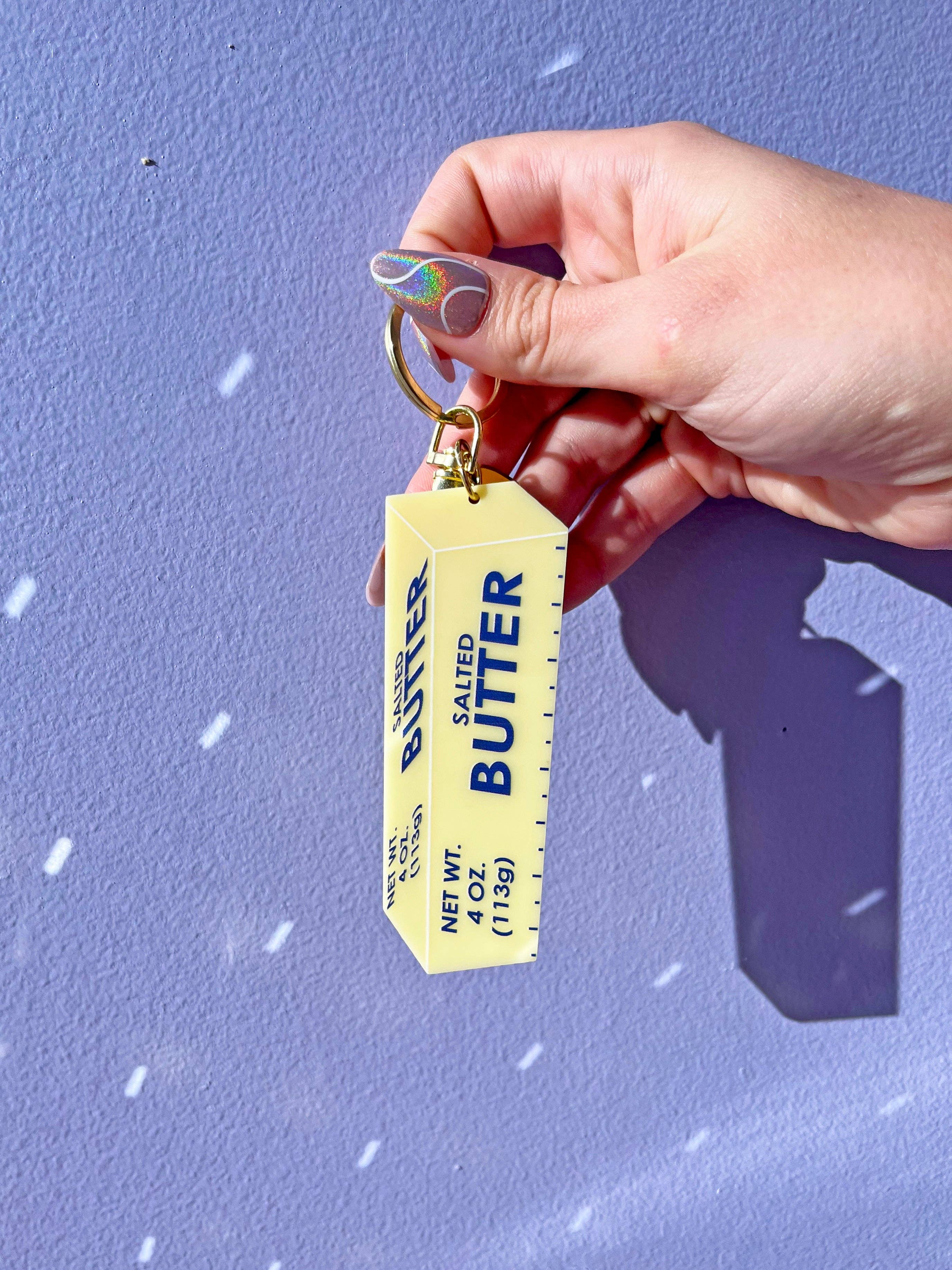 Keyring / Bag Charm - Butter