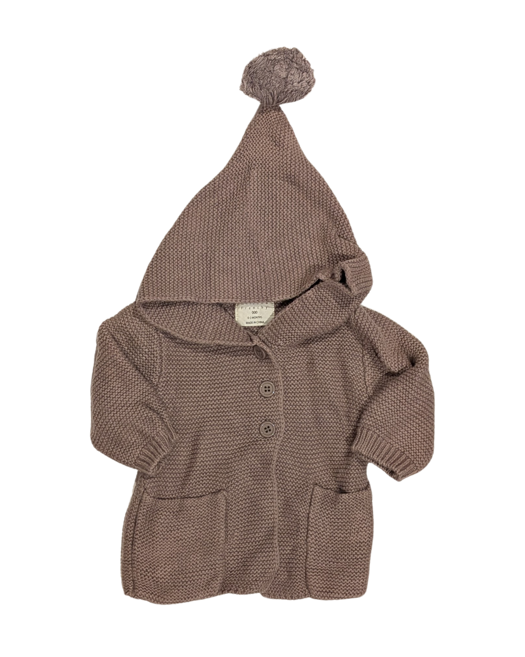 Pre-Loved Baby - PomPom Knit - Wilson & Frenchie - 0-3mths