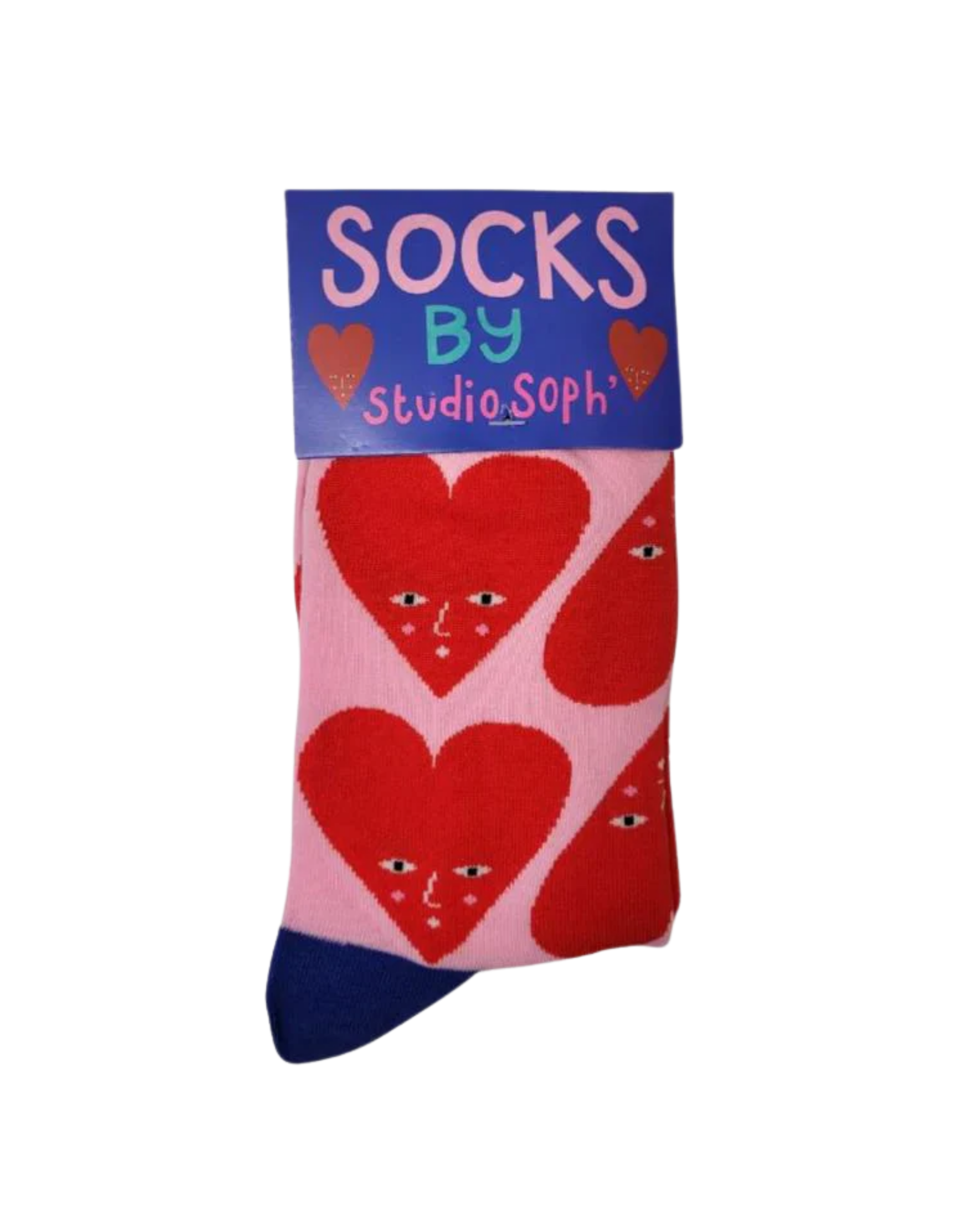 Cotton Socks - Heart Eyes