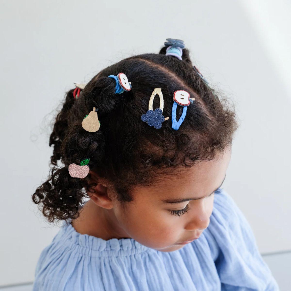 Mini Hair Ponytail Tie Set - Fruity