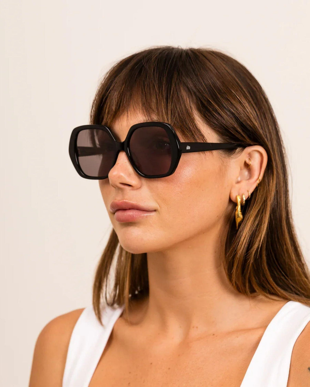 Lucca Sunglasses - Black/Grey