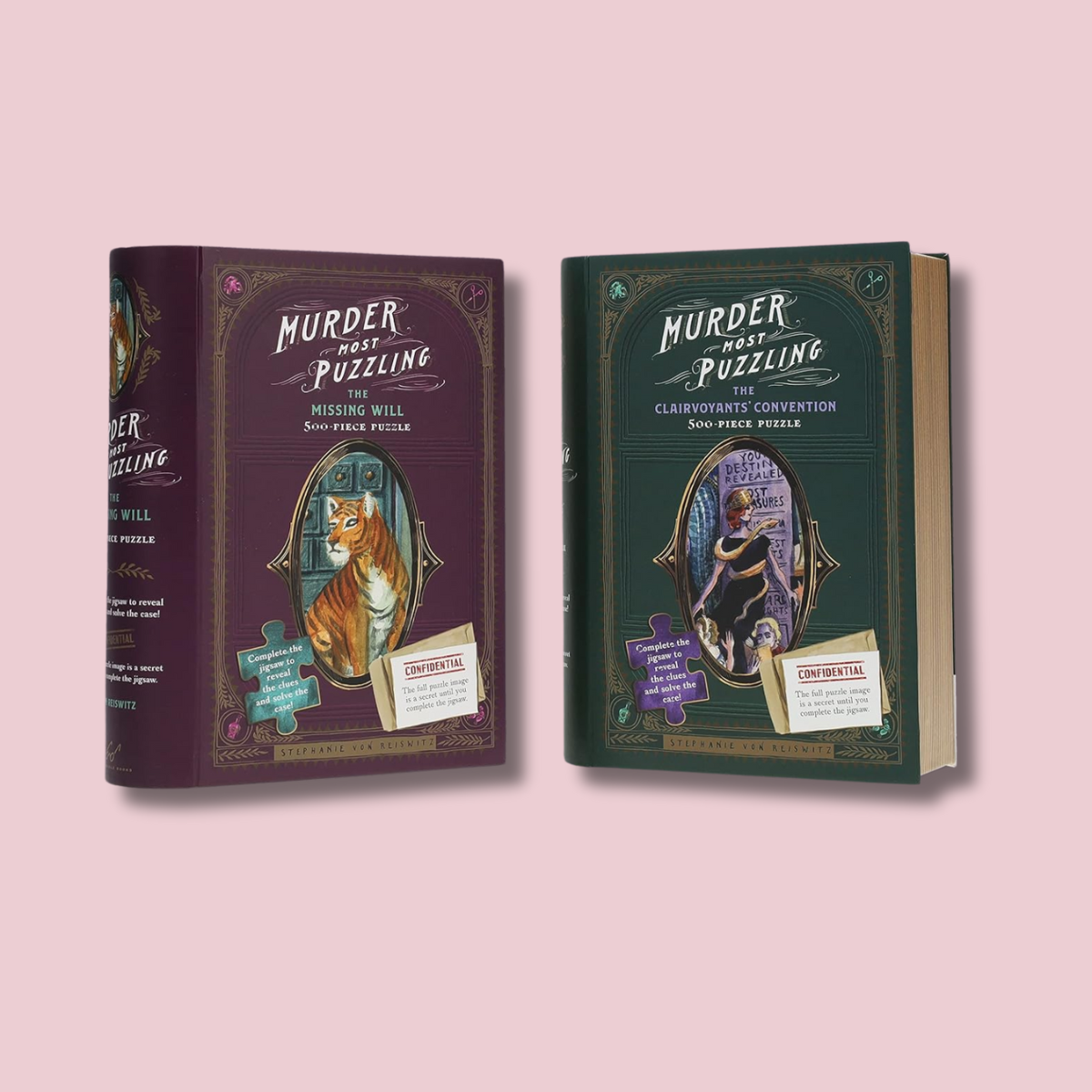 Murder Most Puzzling: The Clairvoyants' Convention 500-Piece Puzzle