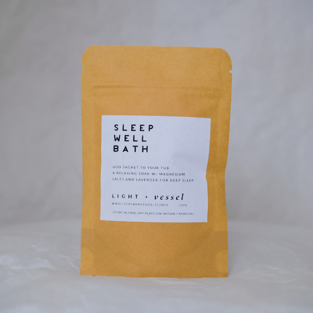 Single Soak Bath Salts Pouch - Sleep Well