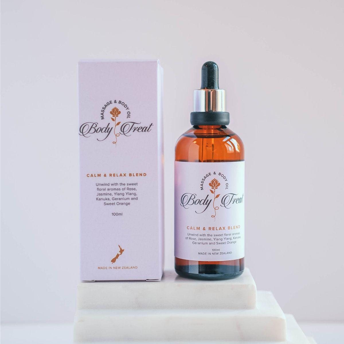 Massage and Body Oil - Calm and Relax Blend