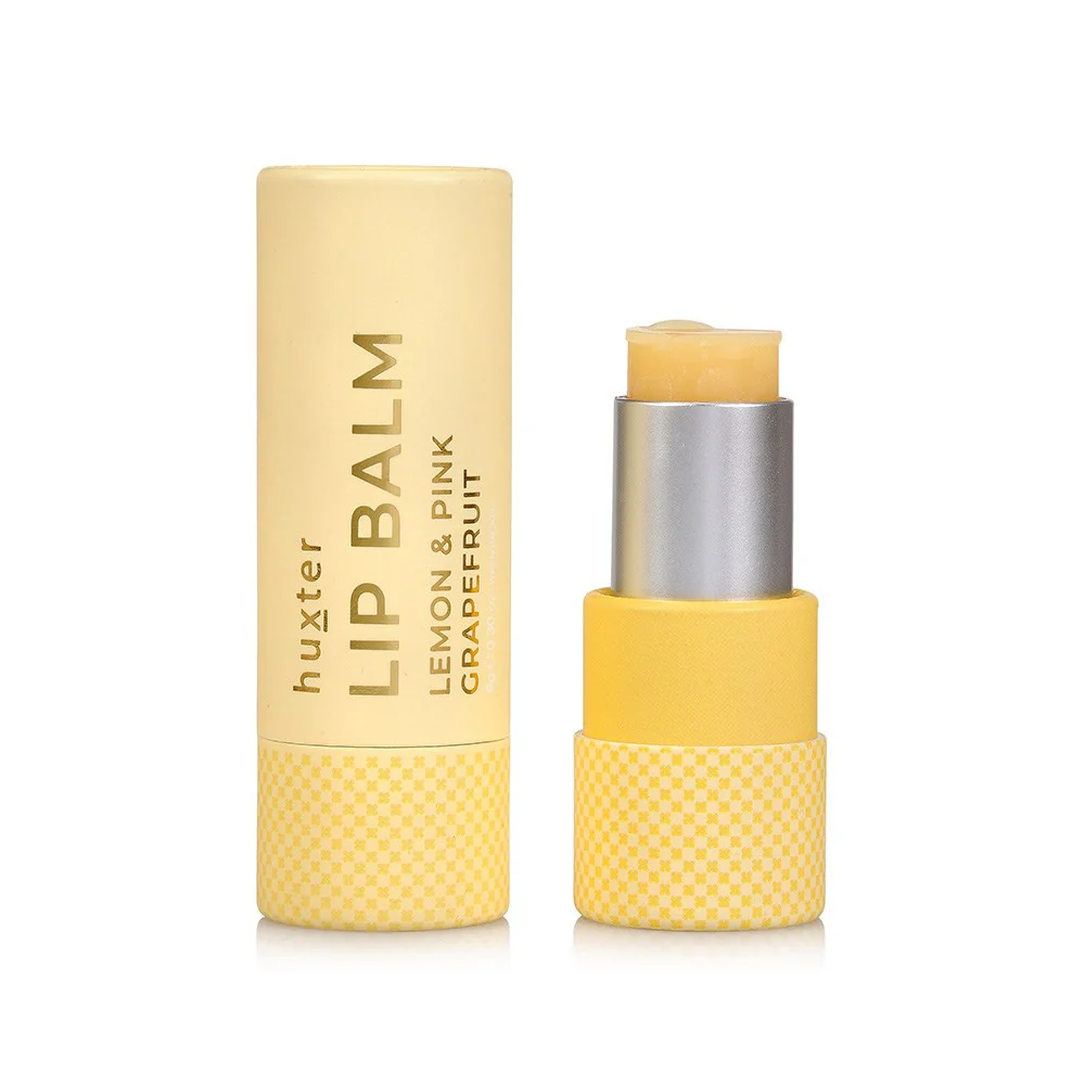 Lip Balm Card Tube - Lemon & Pink Grapefruit