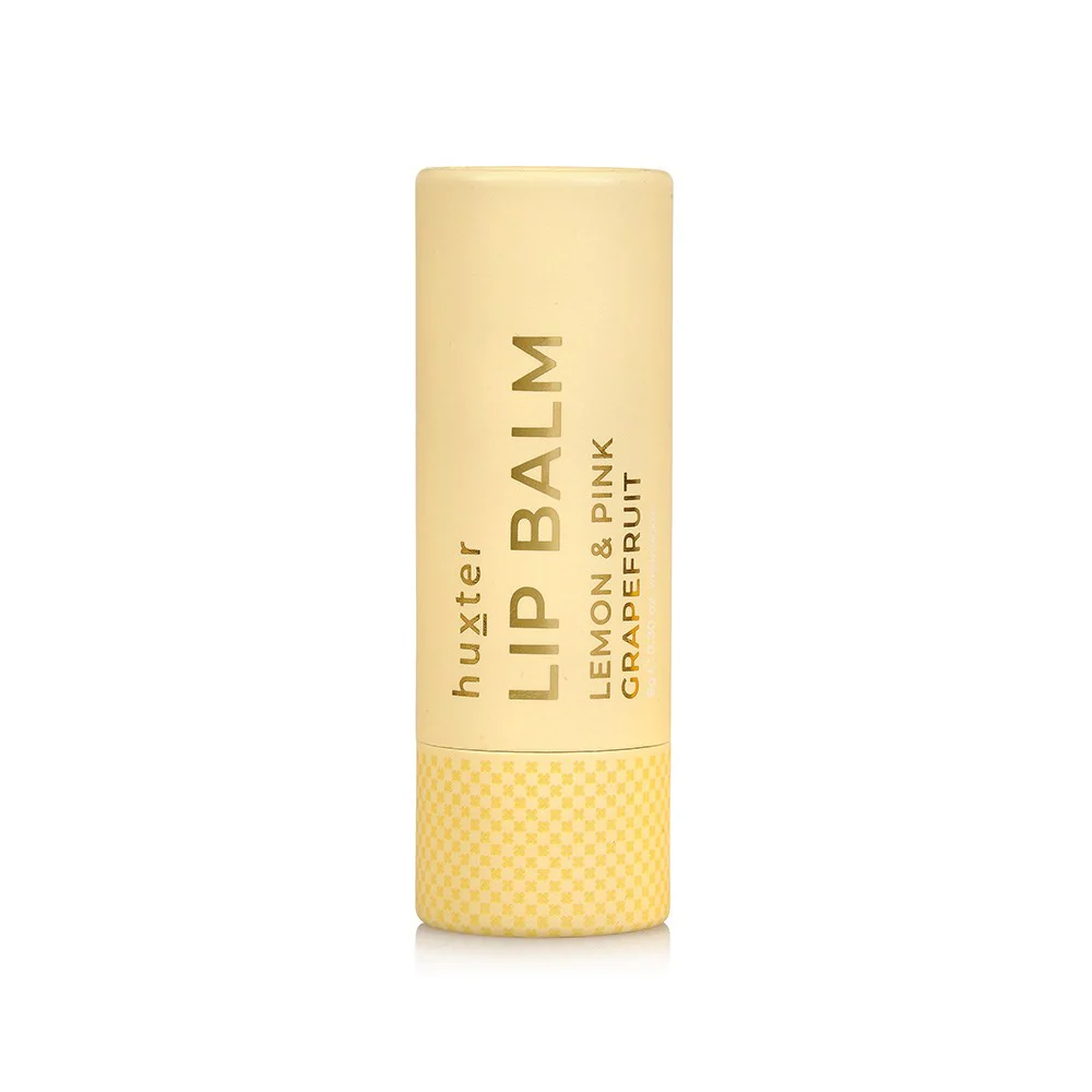 Lip Balm Card Tube - Lemon & Pink Grapefruit