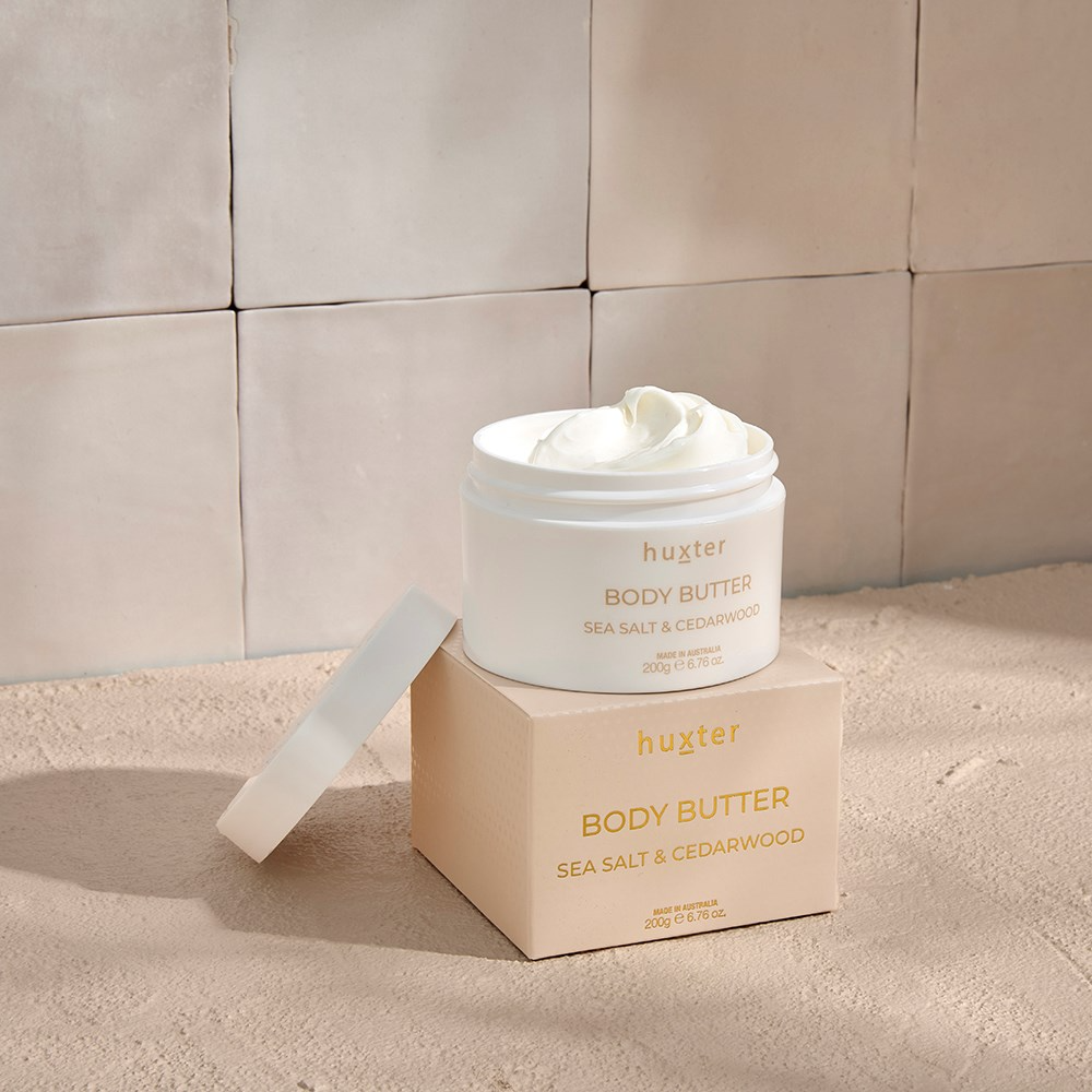 Body Butter 200gm - Sea Salt & Cedarwood