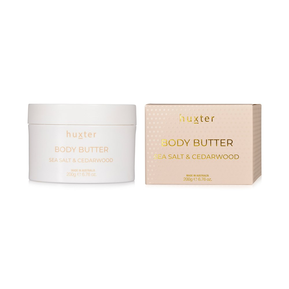 Body Butter 200gm - Sea Salt & Cedarwood