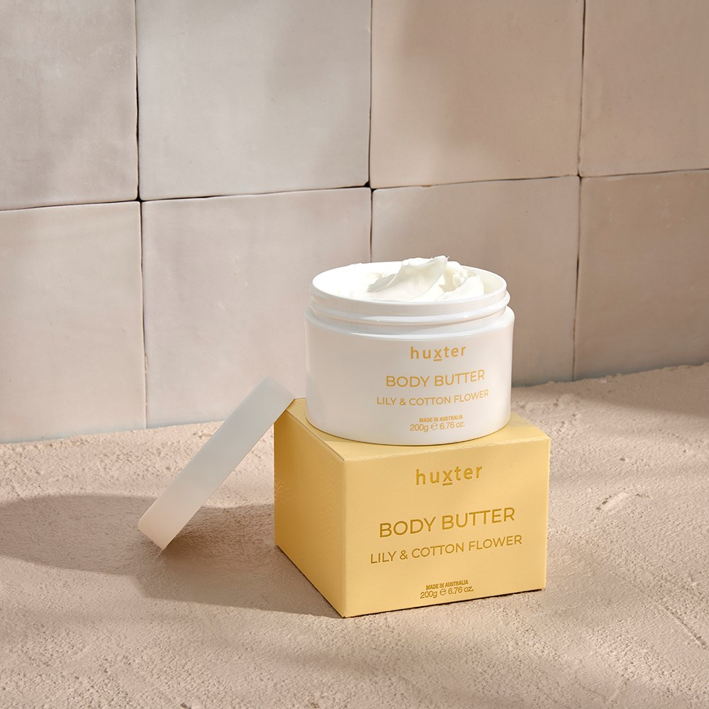 Body Butter 200gm - Lily & Cotton Flower