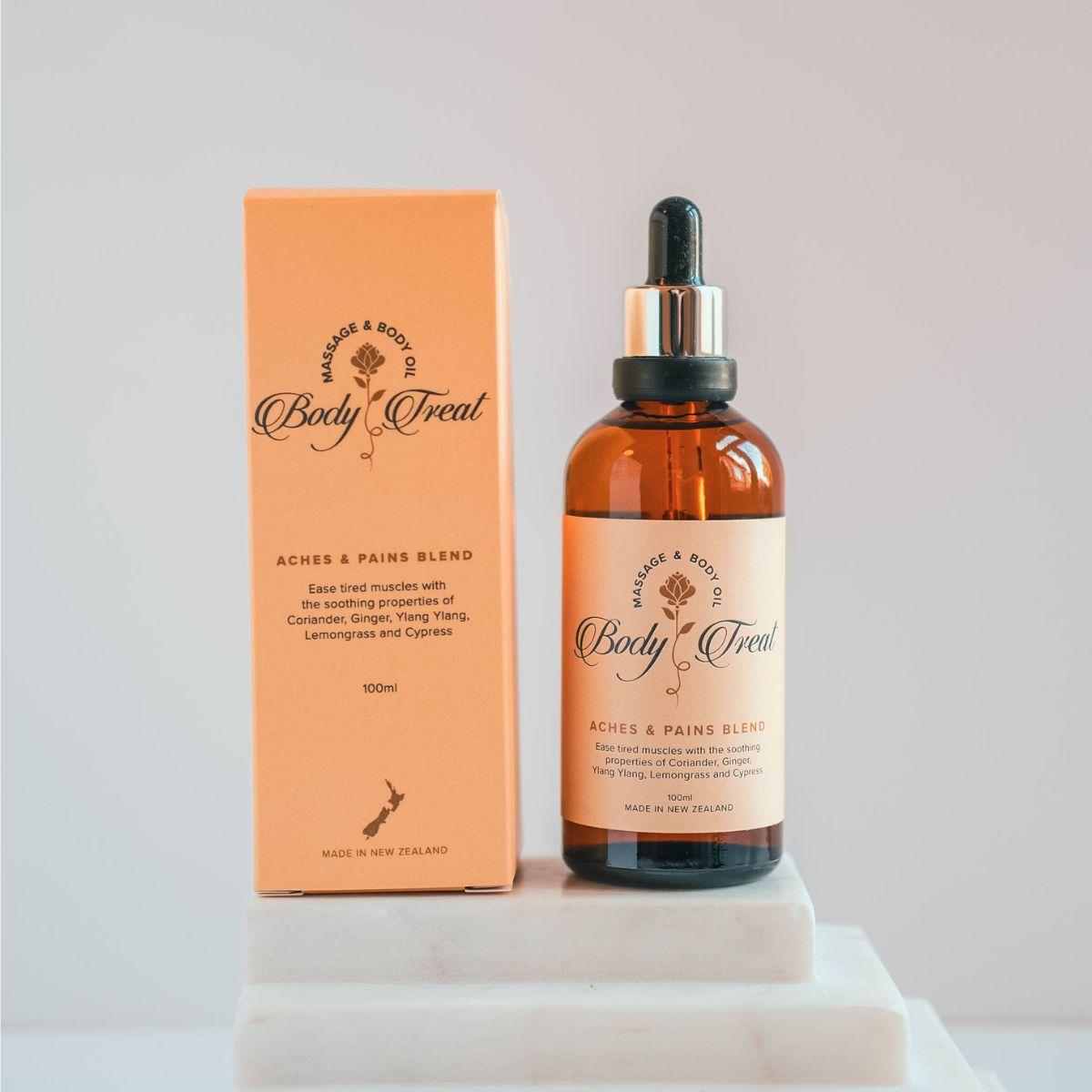 Massage and Body Oil - Aches and Pains Blend