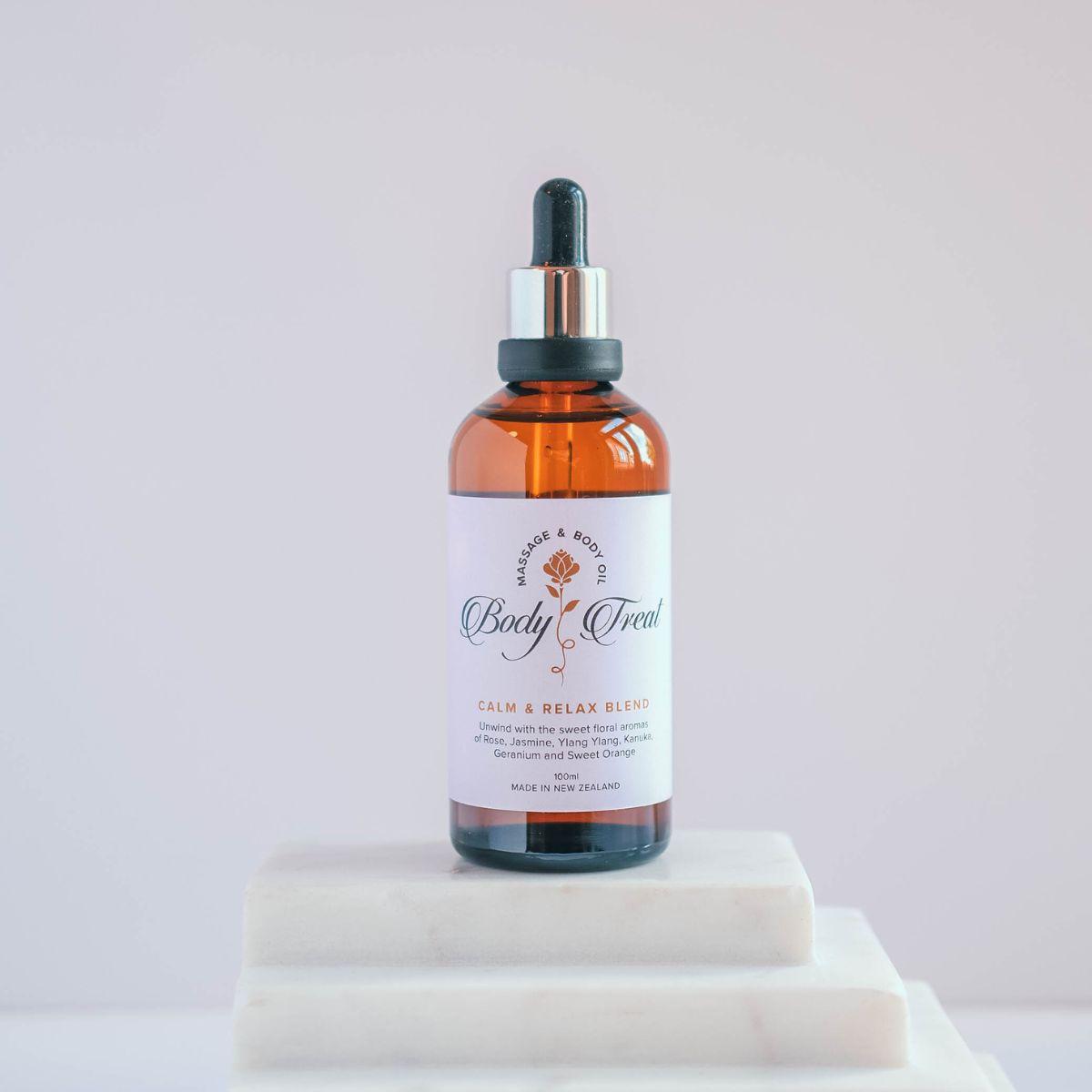 Massage and Body Oil - Calm and Relax Blend