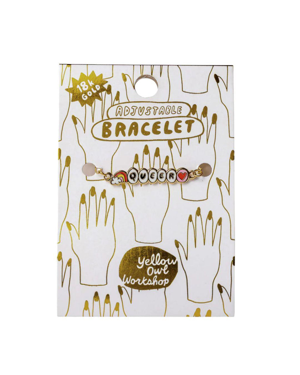 Gold Cloisonné Bracelet - Queer