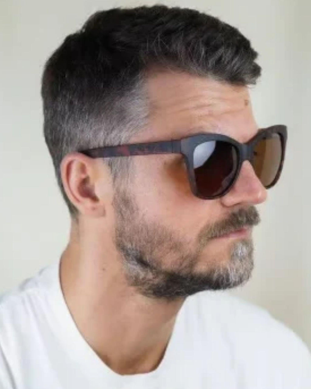 Polarized Unisex Adult Wayfarer Sunglasses - Black