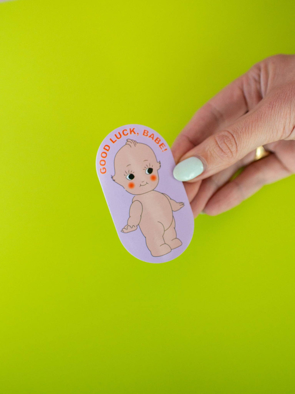 Vinyl Sticker - Good Luck BB
